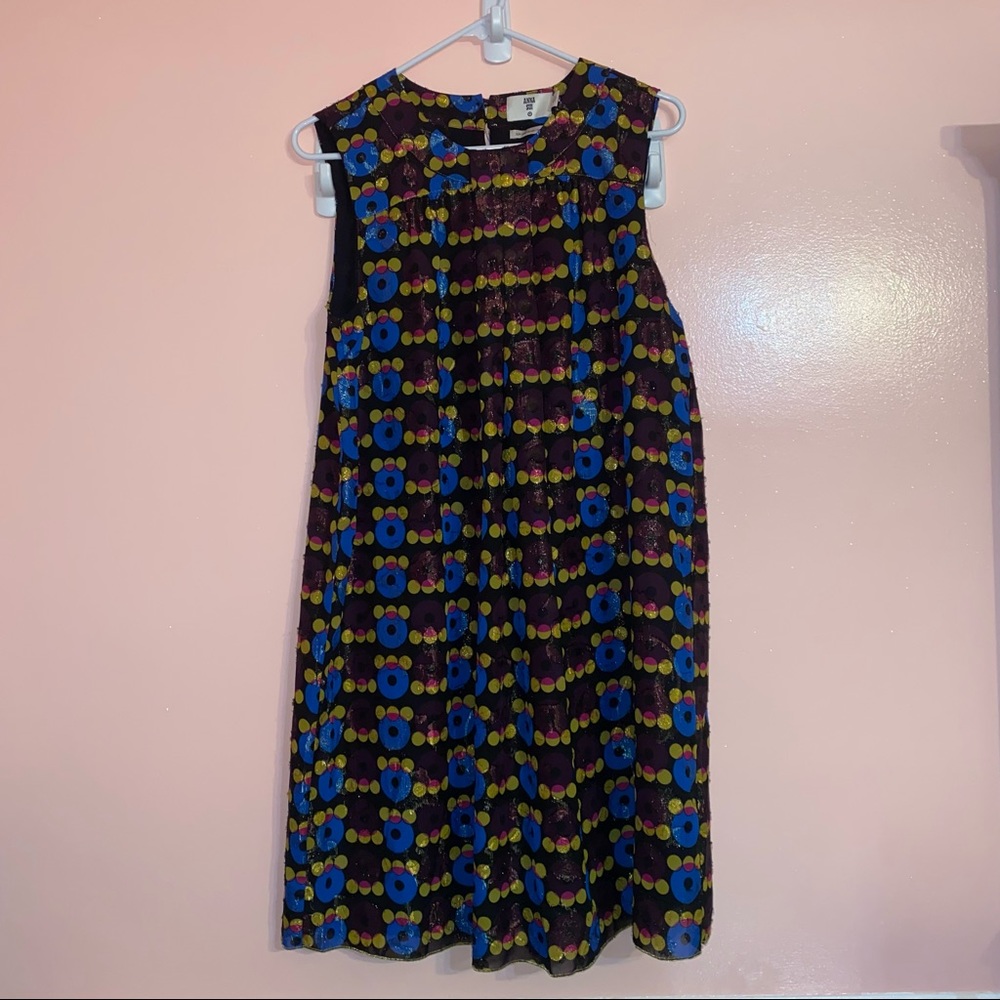 NWT Anna Sui for Target Metallic Dress